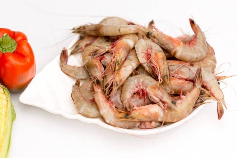 Backwater prawns (Kayal chemmeen)