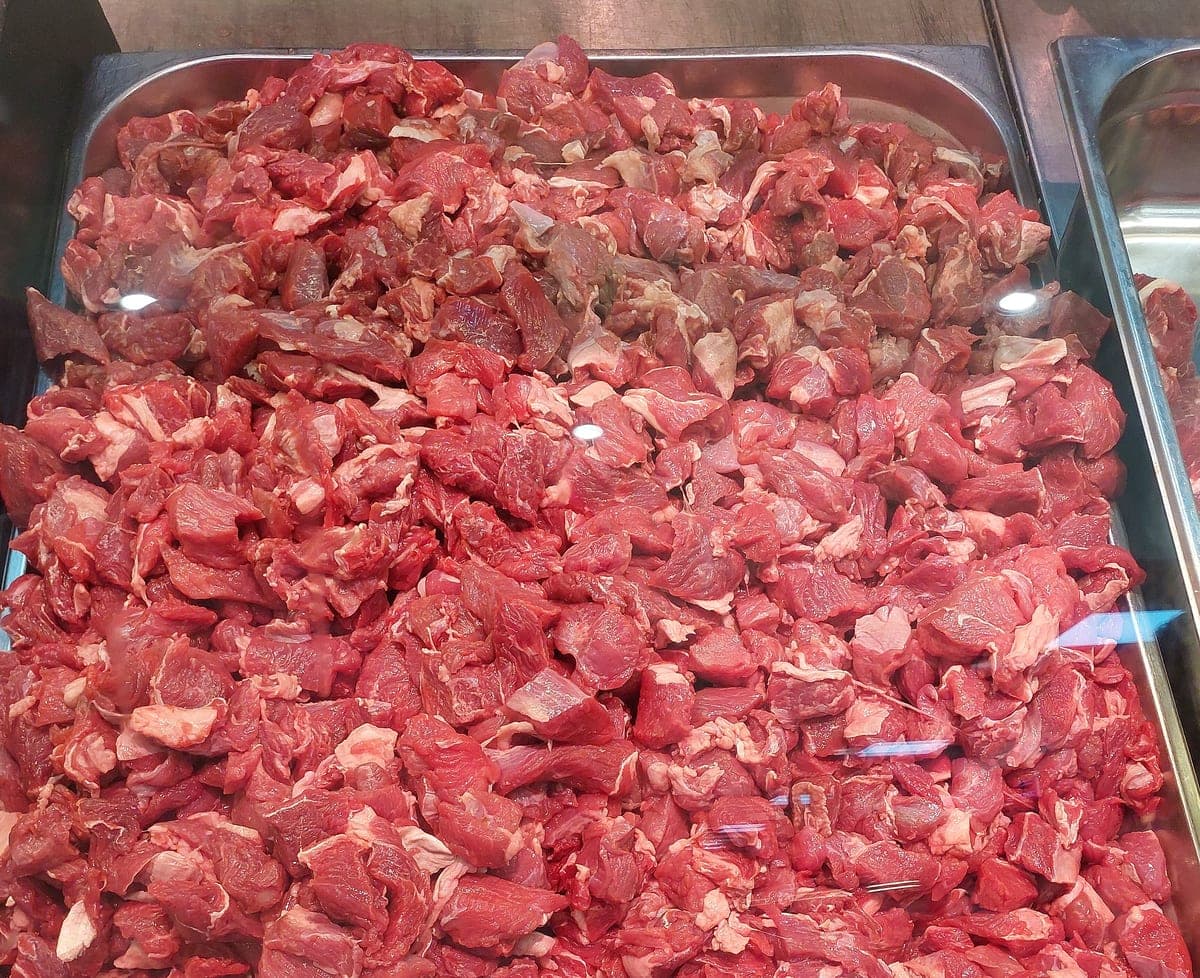 Beef curry cut